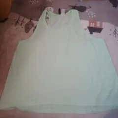 H&M DIVIDED ミントグリーン タンクトップ US 10