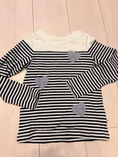 kate spade ボーダー柄 長袖カットソー 120cm