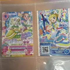 アイカツ！×プリパラ 入場者特典 新条ひなき みれぃ セット