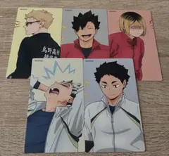 ハイキュー アニメイト購入特典カード セット