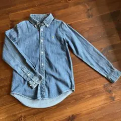 Ralph Lauren デニムボタンダウンシャツ 130
