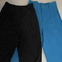 ストライプ カジュアルパンツ
