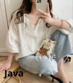 JAVA ジャバコラボ　カフタンシャツのサムネイル