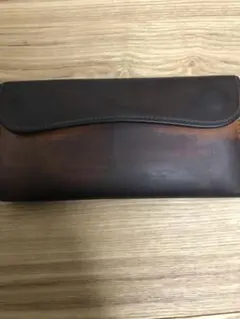 WILDSWANS wave 長財布 レザー ブラウンのサムネイル