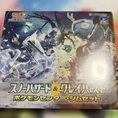 スノーハザード & クレイバスト ポケモンセンター・ジムセット