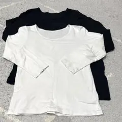 UNIQLO ヒートテック　黒2枚、白1枚