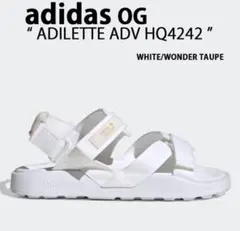 28.5cm 新品アディダス オリジナルス アディレッタ サンダル 白