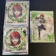 カラフルピーチ じゃぱぱ 缶バッジ クリアカード ウィンターフェア アニメイト