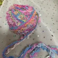 手染め　引き揃え糸