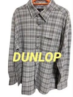 DUNLOP MOTORSPORT チェック柄長袖シャツ 3Lのサムネイル