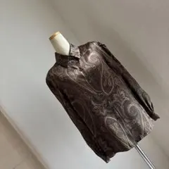 セリーヌ シルク ペイズリー ブラウス フランス製 サイズ40のサムネイル