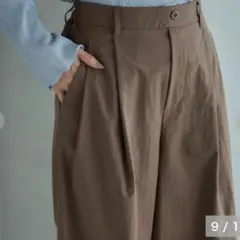 しまむら mysa ワイドパンツ