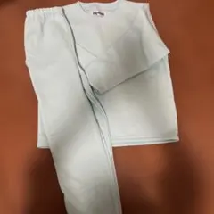 未使用　パステルブルー パジャマ セットアップ