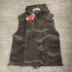 新品　niko and ... NATOKii フードプルオーバーベスト　M