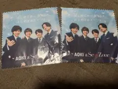 AOKI & Sexy Zone マイクロファイバークロス 2枚セット