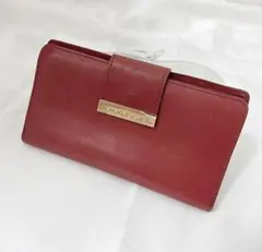 emanuel ungaro ウンガロ 長財布 レザー レッド×ゴールド金具のサムネイル