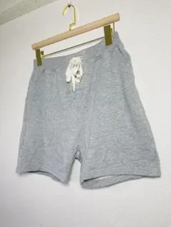 billabong グレー フロントレースアップ ロゴ刺繍 ショートパンツ