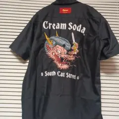 CREAM SODA クリームソーダ ボウリングシャツ M 半袖 ボーリング