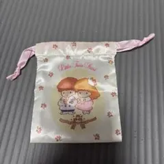 リトルツインスターズ サテンポーチ