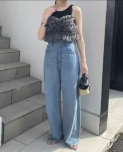 【連休セール】【Q.anos/キュアノス】ブルージュデニム