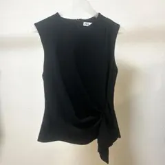 ZARA ザラ　ブラック ノースリーブ トップス