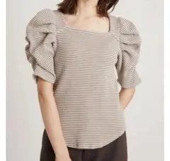 スナイデル　半袖ニット