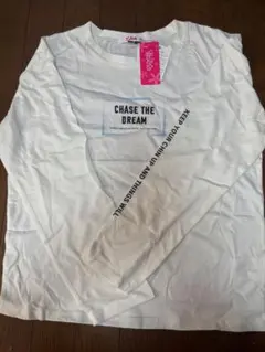 Pink Latte 長袖Tシャツ M/165 ホワイト