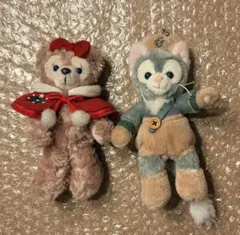 ぬいぐるみバッジ 2種セット　シェリーメイ　ジェラトーニ