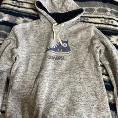 CONVERSE スニーカー刺繍 フード付きパーカー