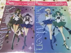 新品未使用 meiji×セーラームーン クリアファイルセット