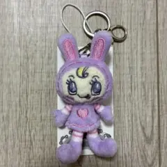 メゾピアノ ベリエちゃん レオパードぬいぐるみチャーム 紫 - メルカリ