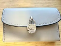 MICHAEL KORS 三つ折り財布 ライトグレー