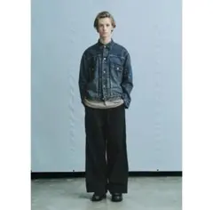 BSC UNIFORM denim short coverall - メルカリ