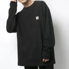 carhartt オーバーサイズ/ロンＴ/無地Ｔ　ユニセックス