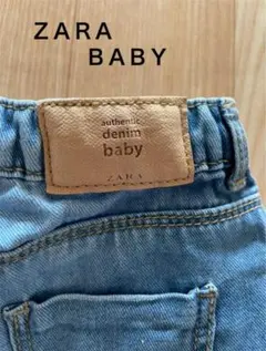 ザラ ベイビー 86 デニム ショート パンツ ジーンズ レース