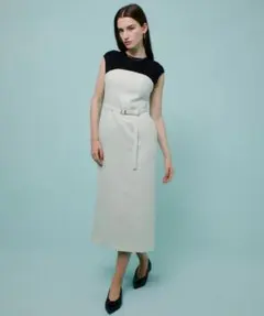 アルアバイル　コンパクトツイルカットコンビワンピースのサムネイル