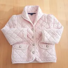 ラルフローレン キルティングジャケット ライトピンク 3T