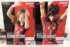 ハイキュー ポージングフィギュア 黒尾鉄朗 孤爪研磨セット