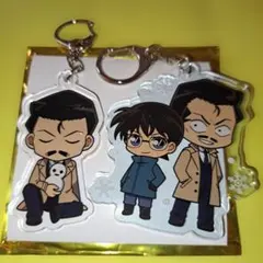 名探偵コナン残像の交信からの脱出 アクリルキーホルダー 江戸川コナン　毛利小五郎