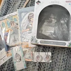 ホロライブ　一番くじ　白銀ノエル　フィギュア　ビジュアルボード　他