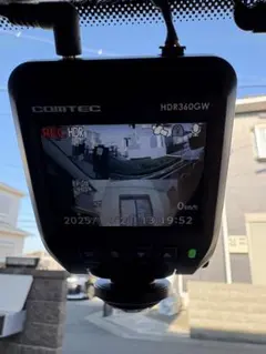 お*ち様 未開封新品★コムテック★HDR360GW 360度カメラ★HDROP- Amazon | コムテック 車用 ドライブレコーダー 360度全方位+リヤカメラ