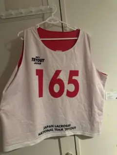 JAPAN LACROSSE リバーシブル ビブス 165