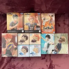 【新品未開封】ハイキュー　プライズフィギュア　10点セット　まとめ売り