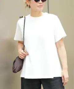 ヨーコチャン ハーフスリーブ サイドスリット バックティアード