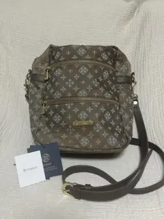【russet 】【美品】ラシット モノグラム ショルダーバッグ・リュック