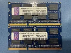 Kingston 4GB DDR3 PC3-12800 メモリ 2枚セット