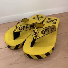 お値下げ⭐︎off-white ビーチサンダル　27.5のサムネイル