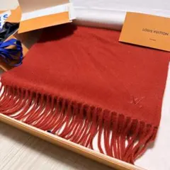 未使用✨エルメス 最高級マフラー カシミヤ100% カザック バイカラー 