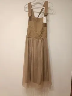 未使用品 OLIVE des OLIVE ジャンスカ ワンピース ベージュ 4L