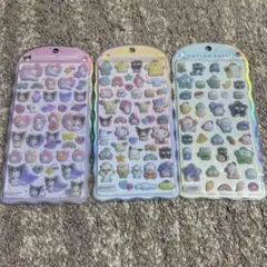 コットンパフィシール サンリオキャラクターズ マイメロ＆クロミ はぴだんぶい